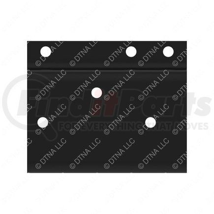 01-32905-001 by FREIGHTLINER - Engine Support Bracket - Right Side, Steel, Black, 6.35 mm THK