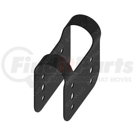 12-26684-000 by FREIGHTLINER - Air Brake Air Line Bracket - Steel, 0.08 in. THK