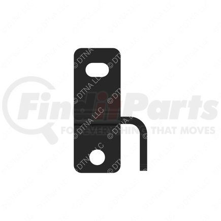 12-30156-000 by FREIGHTLINER - Discharge Line Bracket - Steel, 0.19 in. THK