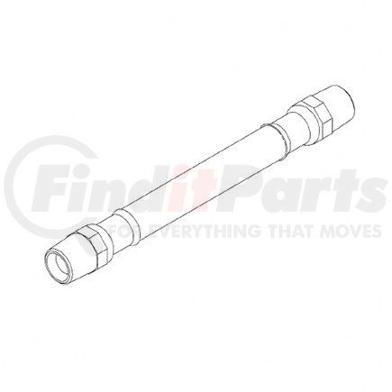 12-20821-216 by FREIGHTLINER - Trailer Air Brake Air Line Assembly - 11/2 in. Thread Size
