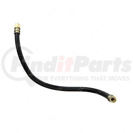 12-20822-026 by FREIGHTLINER - Air Brake Air Line - Synthetic Rubber, Black, 0.19 in. THK, 9/16-18 in. Thread Size