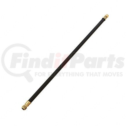 12-20822-030 by FREIGHTLINER - Air Brake Air Line - Synthetic Rubber, Black, 0.19 in. THK, 9/16-18 in. Thread Size