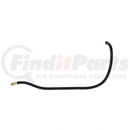 12-21021-056 by FREIGHTLINER - Air Brake Air Line - Synthetic Rubber, Black, 0.19 in. THK, 3/4-16 in. Thread Size