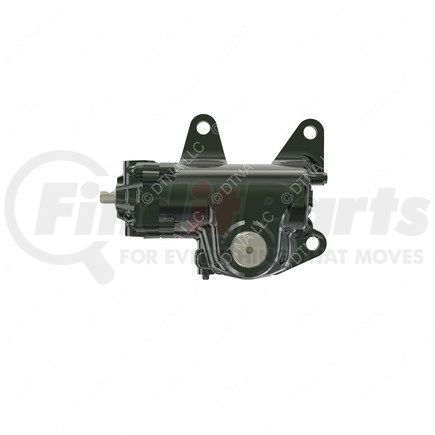 14-19705-000 by FREIGHTLINER - Steering Gear - Clockwise/Counter Clockwise, Black, 14.23 in. x 8.08 in.