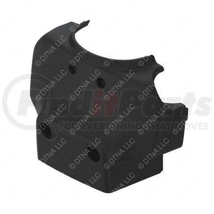 14-20327-001 by FREIGHTLINER - Steering Column Cover - ABS, Black, 280.4 mm x 197.7 mm, 3.5 mm THK