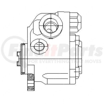 14-13835-000 by FREIGHTLINER - Power Steering Pump