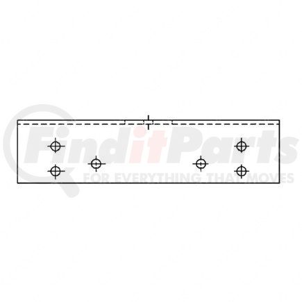 15-14411-000 by FREIGHTLINER - Frame Rail Gusset - Material