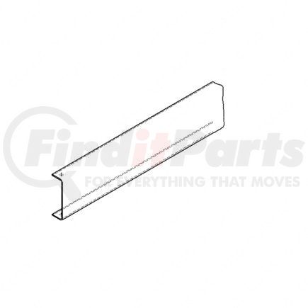 15-15458-362 by FREIGHTLINER - Frame Side Member Reinforcement - Steel, 362 in. x 2.98 in., 0.25 in. THK