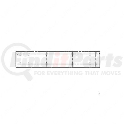 15-17348-001 by FREIGHTLINER - Frame Rail Gusset - Material