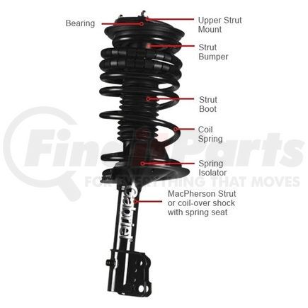 G57531 by GABRIEL - Ultra ReadyMount Fully Loaded Strut Assembly