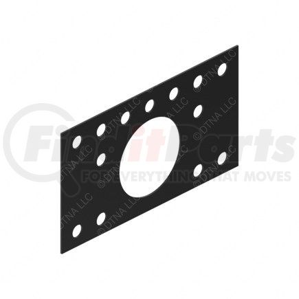 15-23248-000 by FREIGHTLINER - Multi-Purpose Spacer - Steel, 365.3 mm x 203.2 mm, 1.52 mm THK