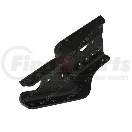 15-24784-001 by FREIGHTLINER - Forward Frame Bracket - Right Side, Steel, 640.42 mm x 174.5 mm