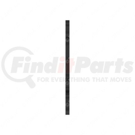 15-25170-000 by FREIGHTLINER - Engine Mount Crossmember Spacer - Steel, 228.6 mm x 112.6 mm, 9.5 mm THK