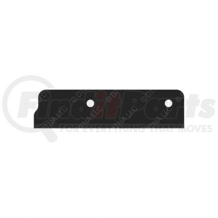 15-30094-000 by FREIGHTLINER - Radiator Guard - Left Side, Steel, Black, 192.3 mm x 141.9 mm, 2.8 mm THK