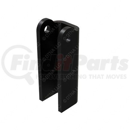 16-18004-000 by FREIGHTLINER - Suspension Stabilizer Bar Mount - Steel, Black, 0.38 in. THK