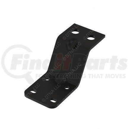 16-18318-000 by FREIGHTLINER - Suspension Self-Leveling Valve Bracket - Steel, Black, 0.18 in. THK