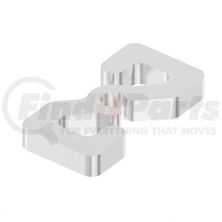 16-15109-020 by FREIGHTLINER - Multi-Purpose Spacer - Aluminum, 150 mm x 76.2 mm, 20 mm THK