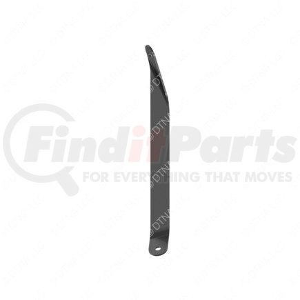 17-13602-000 by FREIGHTLINER - Fender Brace - Left Side, Steel, Black, 2 mm THK