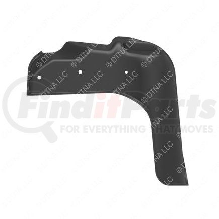 17-13889-000 by FREIGHTLINER - Mud Guard - Polyethylene, 1.5 mm THK