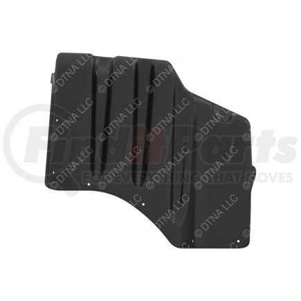 17-13989-001 by FREIGHTLINER - Mud Guard - Thermo Formed Polyethylene, 6.35 mm THK