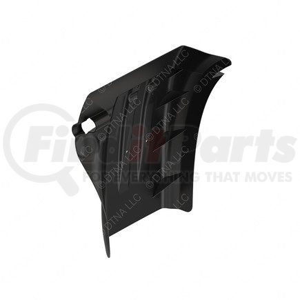 17-16479-005 by FREIGHTLINER - Truck Quarter Fender - Right Side, Polyethylene, Black, 3.5 mm THK