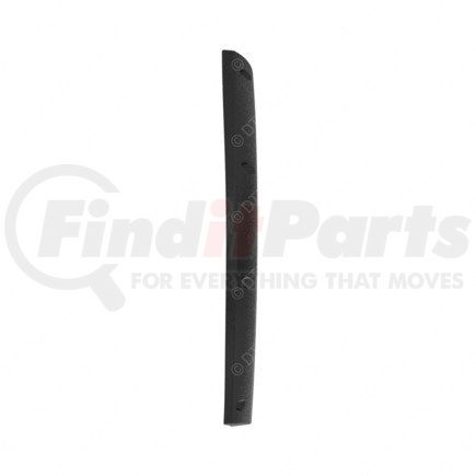 17-18220-000 by FREIGHTLINER - Fender Extension Panel - Thermoplastic Olefin, Black, 5 mm THK