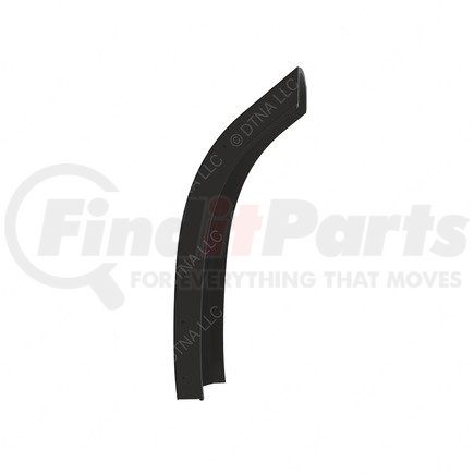 17-18791-005 by FREIGHTLINER - Fender Extension Panel - Left Side, EPDM (Synthetic Rubber), Black