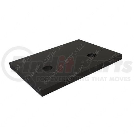 17-15272-000 by FREIGHTLINER - Hood Hinge Bracket - Steel, 103.2 mm x 76.2 mm, 6.35 mm THK