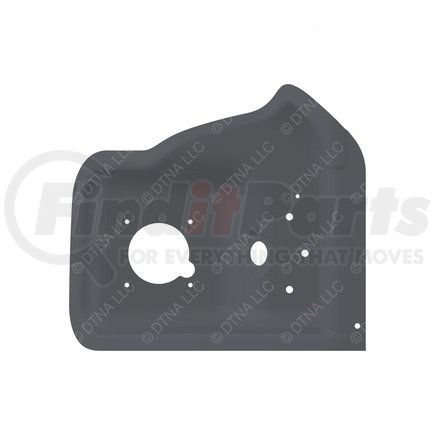 17-15309-001 by FREIGHTLINER - Hood Panel Brace - Right Side, Thermoset Plastic Composite, 3 mm THK