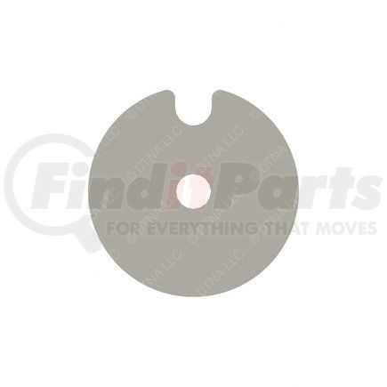 17-16158-000 by FREIGHTLINER - Hood Pivot Adjust Shim - Aluminum, 0.08 in. THK, 2.95 in. Dia.