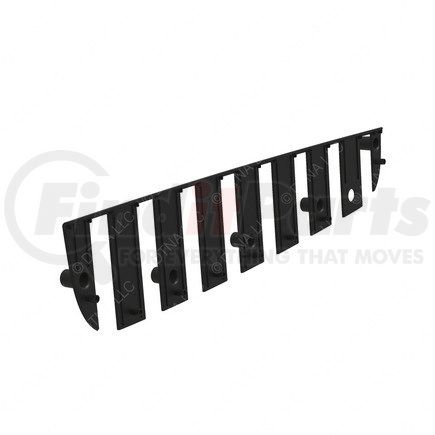 17-16027-007 by FREIGHTLINER - Grille Molding - Right Side, Polypropylene, Black, 3 mm THK