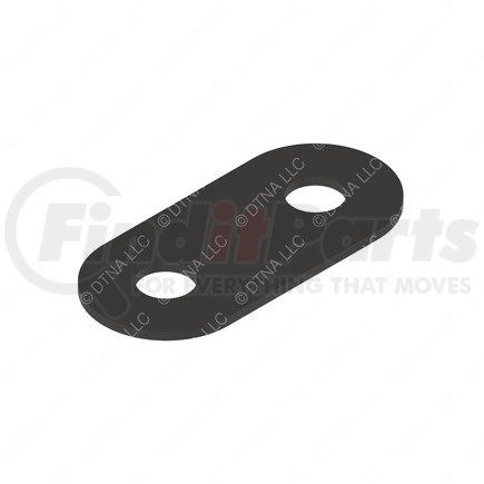 17-21064-000 by FREIGHTLINER - Hood Molding Gasket - Polyester, Black