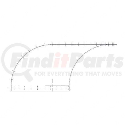 18-26278-001 by FREIGHTLINER - Roof Skin - Aluminum, 0.05 in. THK