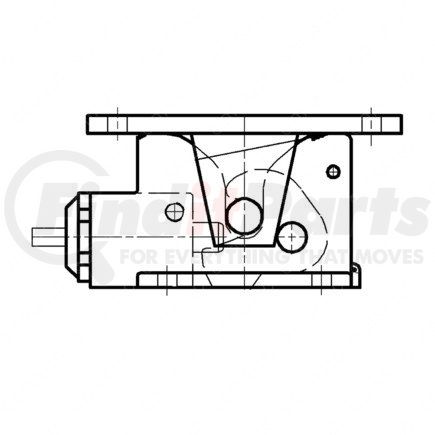 18-28644-010 by FREIGHTLINER - Cab Jack Pump Bracket