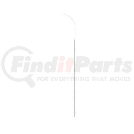 18-28764-002 by FREIGHTLINER - Side Skirt - Aluminum, 47.25 in. x 7 in., 0.5 in. THK