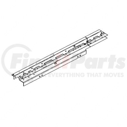18-29756-006 by FREIGHTLINER - Side Sill - Left Side, Aluminum