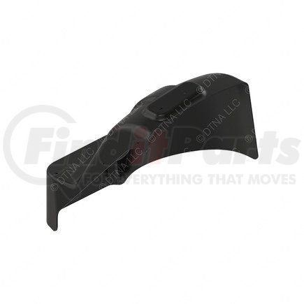 17-19313-000 by FREIGHTLINER - Bumper Splash Shield - Left Side, Polyethylene, 458.8 mm x 474.4 mm, 4 mm THK