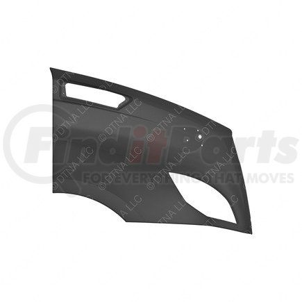 17-20475-000 by FREIGHTLINER - Hood Panel - Left Side, Polyester, 1290 mm x 733 mm, 2.75 mm THK