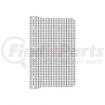 18-37170-001 by FREIGHTLINER - Grille Screen - ABS, Black, 1 mm THK