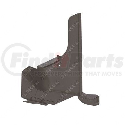 18-34968-002 by FREIGHTLINER - Body A-Pillar - Left Side, ABS, Brownstone, 565.01 mm x 436.2 mm, 2.5 mm THK