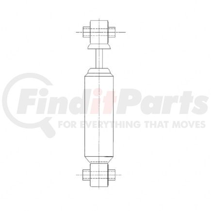 18-45067-000 by FREIGHTLINER - Shock Absorber - Painted