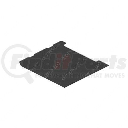 18-48086-000 by FREIGHTLINER - Baggage Compartment Mat - Right Side, Polyvinyl Chloride, 649.7 mm x 607 mm