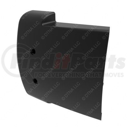 18-48256-008 by FREIGHTLINER - Steering Column Cover - Polycarbonate/ABS, Agate, 282.93 mm x 158.07 mm