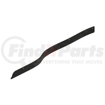 18-48513-001 by FREIGHTLINER - Sleeper Skirt - Black, 2522.6 mm x 142.4 mm, 3.18 mm THK