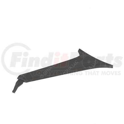 18-41749-004 by FREIGHTLINER - Dashboard Trim - Right Side, Polycarbonate/ABS, Agate, 2.5 mm THK