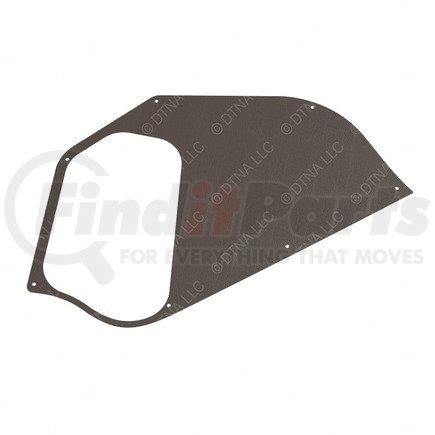 18-44143-019 by FREIGHTLINER - Door Interior Trim Panel - Right Side, Thermoplastic Olefin, Taupe, 562 mm x 438.76 mm