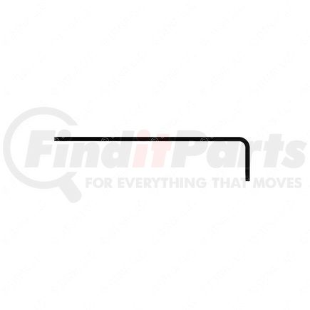 18-44397-001 by FREIGHTLINER - Floor Pan Crossmember Reinforcement - Steel, 222.4 mm x 50.3 mm, 4.76 mm THK