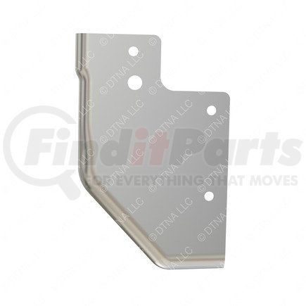18-54528-001 by FREIGHTLINER - Cab Sill Gusset - Aluminum Alloy, 166.2 mm x 107.9 mm, 2 mm THK