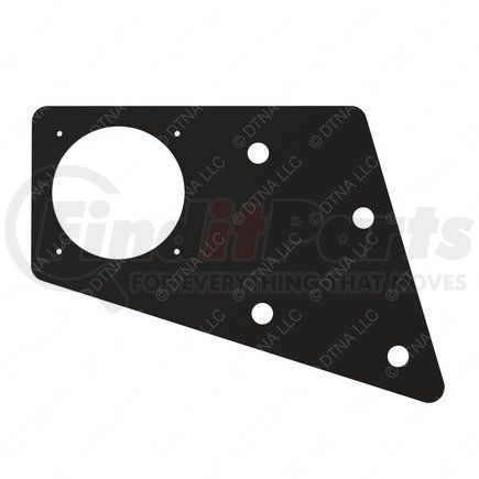 18-57793-000 by FREIGHTLINER - Dashboard Mounting Bracket - Steel, 0.07 in. THK