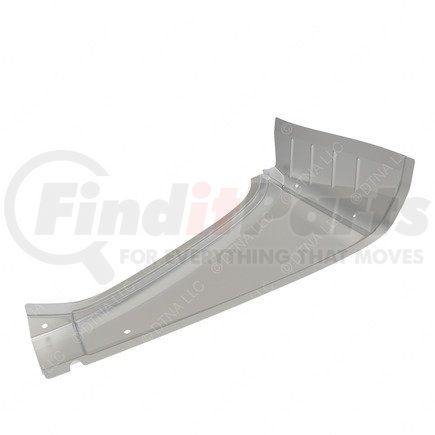 18-49603-003 by FREIGHTLINER - Body B-Pillar Trim Panel - Right Side, Aluminum, 1.01 mm THK